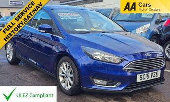 Ford Focus AUTOMATIC 1.6 Titanium Hatchback 5dr Petrol Powershift Euro 6 (1