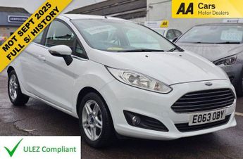 Ford Fiesta AUTOMATIC 1.6 Zetec Hatchback 5dr Petrol Powershift Euro 5 (105 